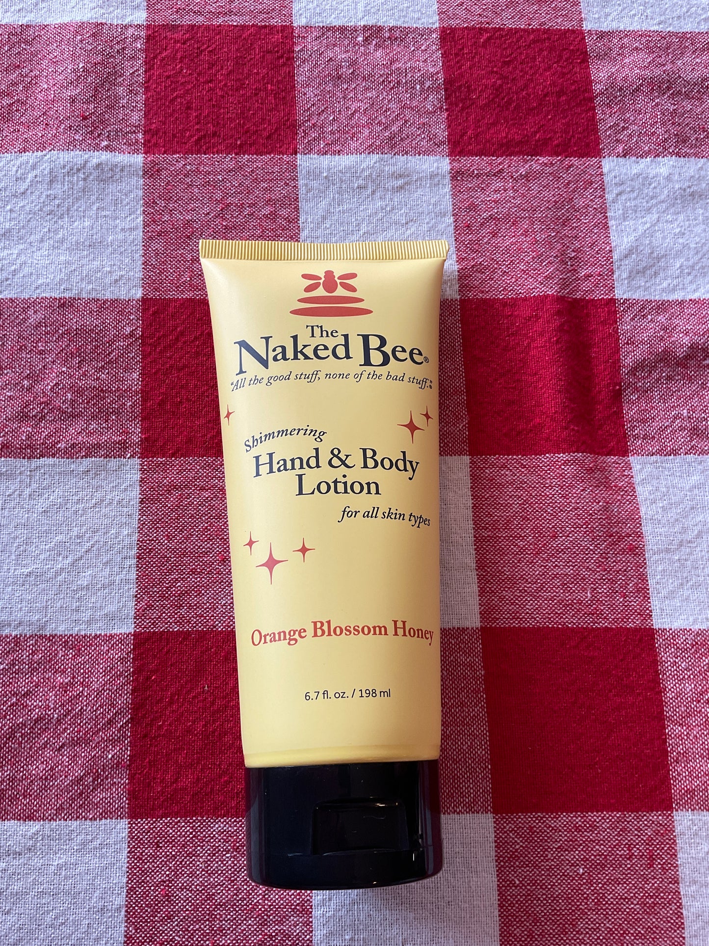 Naked bee shimmer body lotion Orange blossom
