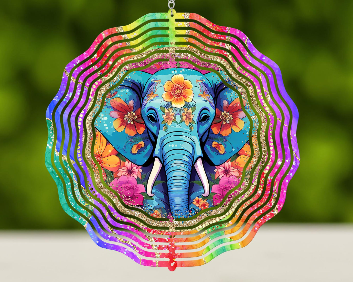 Elephant windspinner