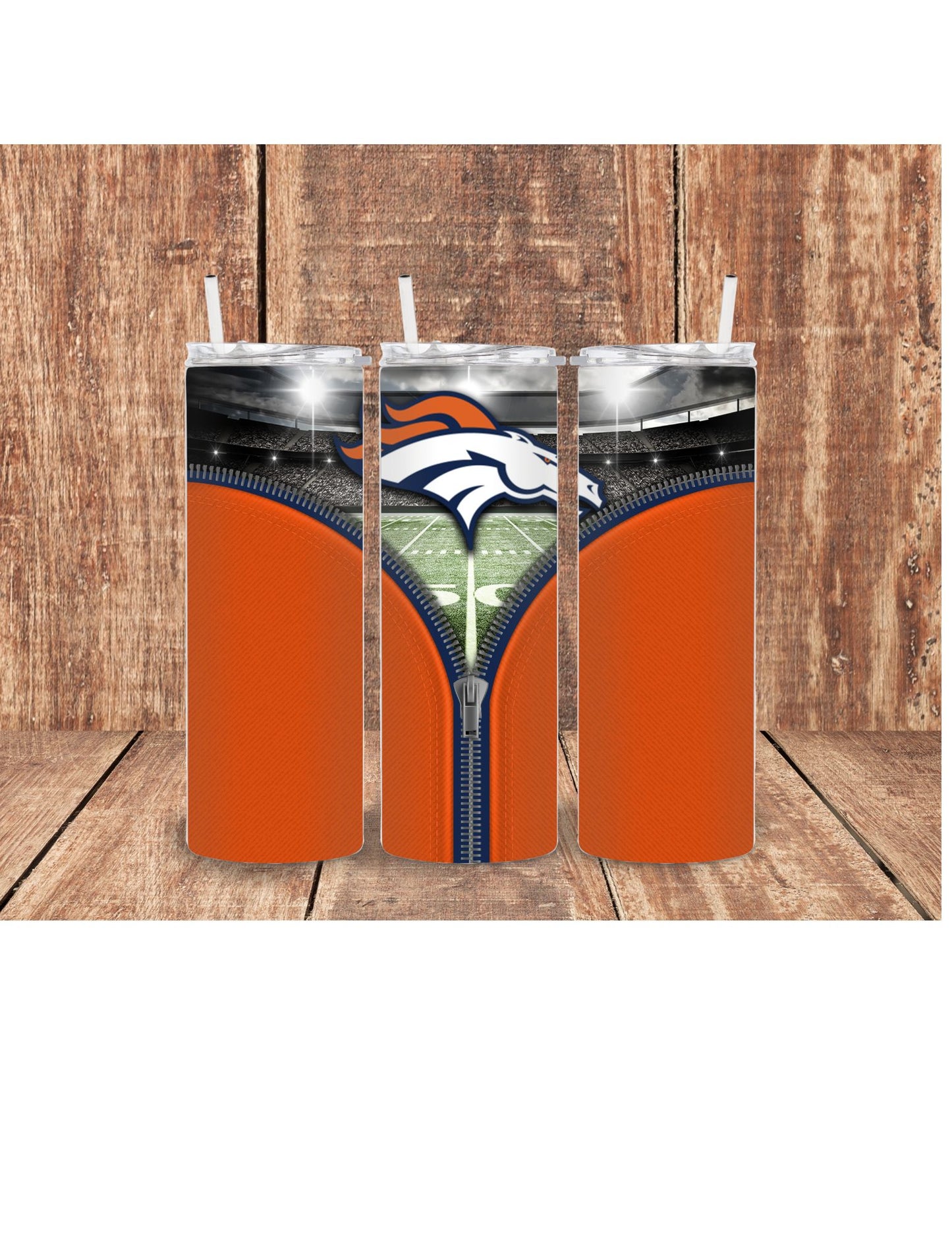 Broncos Football Tumbler