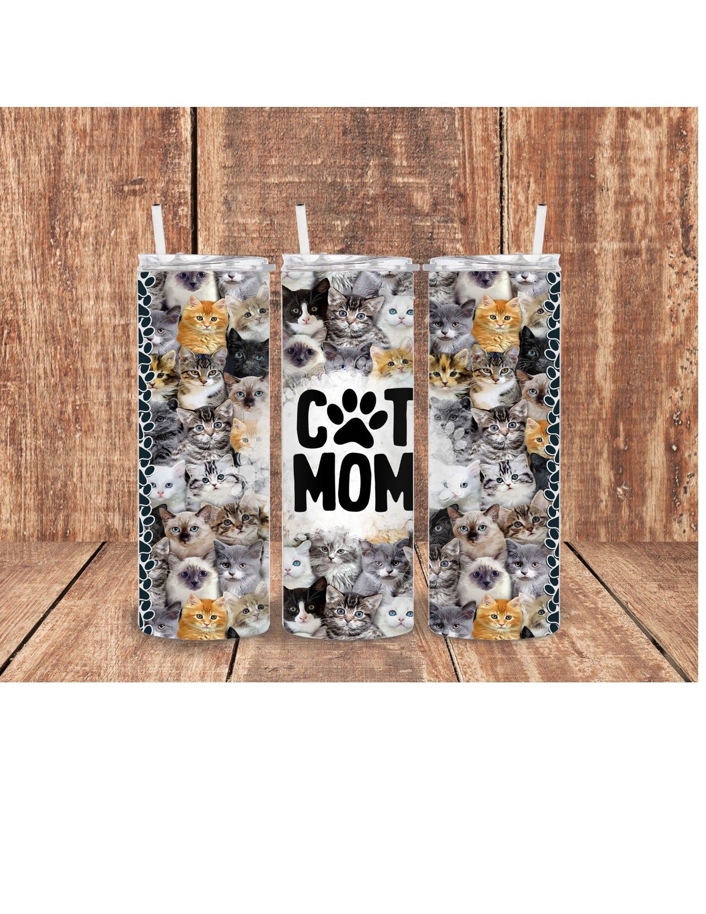 Cat Mom Tumbler