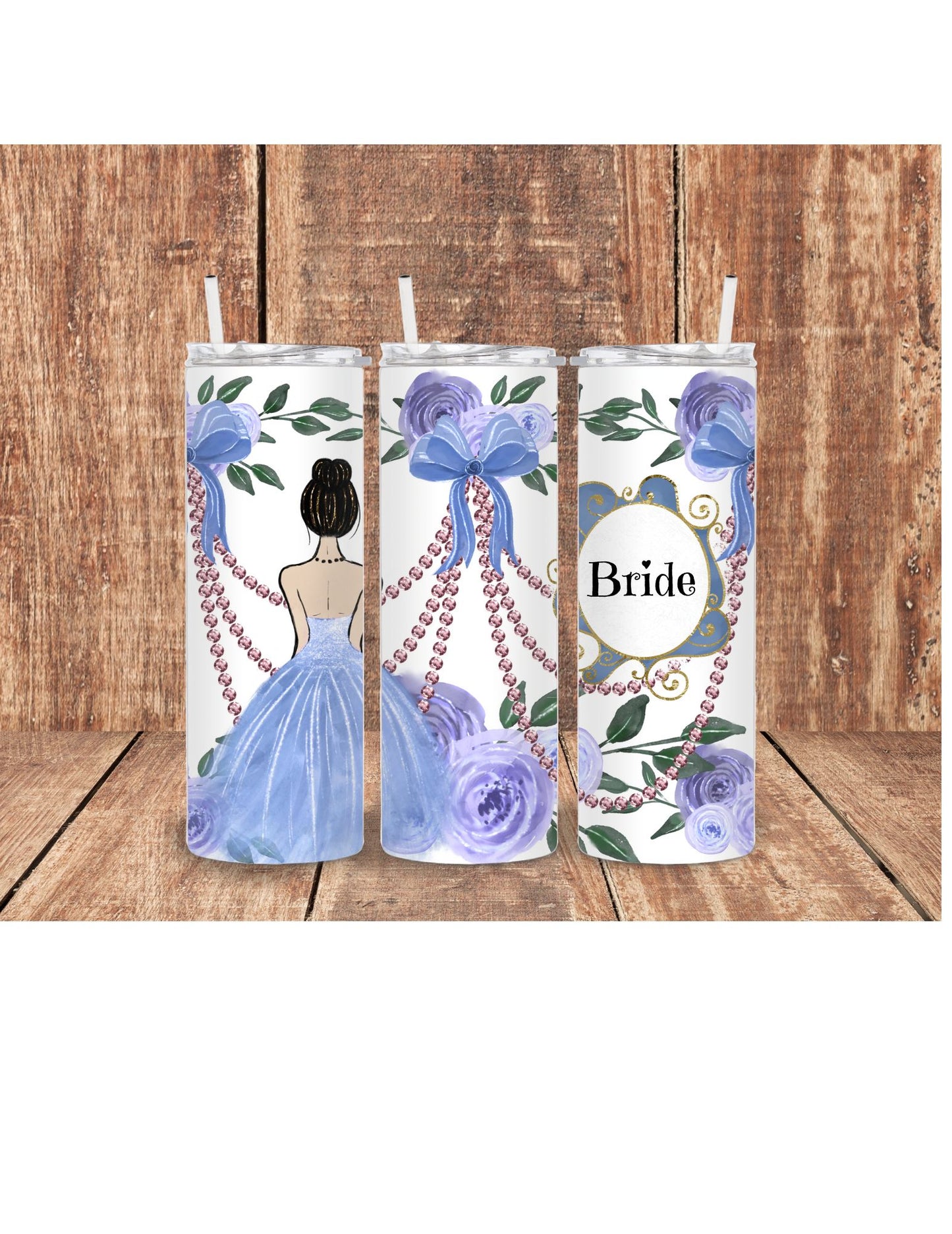 Wedding bride tumbler
