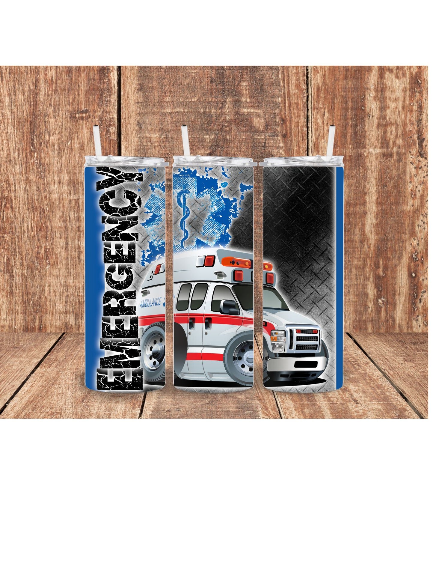 Ambulance Tumbler