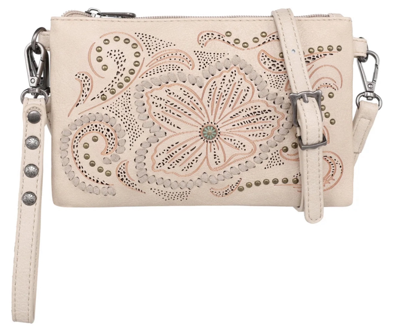 Montana West Cut-out Collection Crossbody/Wristlet