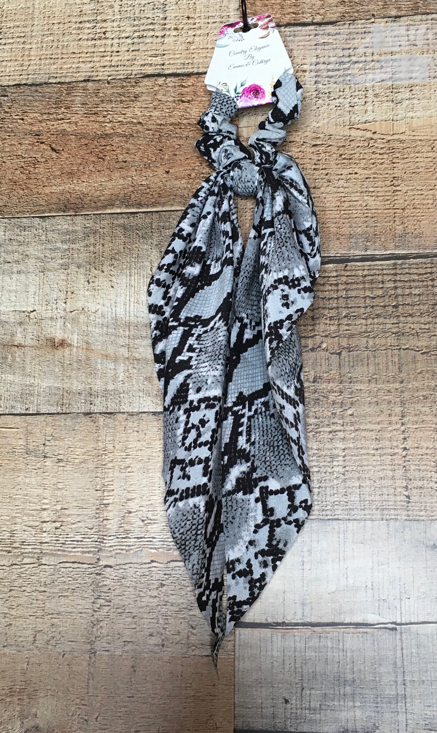 Snake print Hair Tie