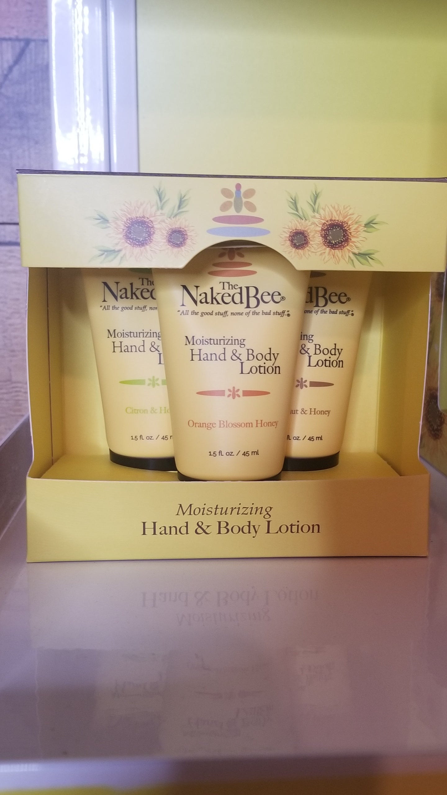 Naked Bee Hand & Body Lotion Trio