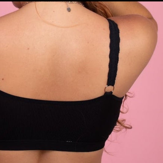 Arabian Nights Bralette - Black