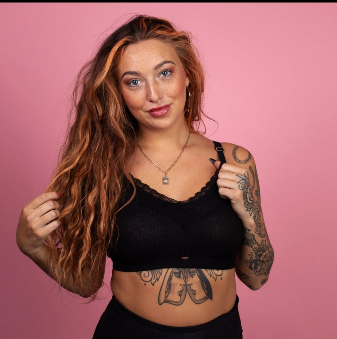 Arabian Nights Bralette - Black