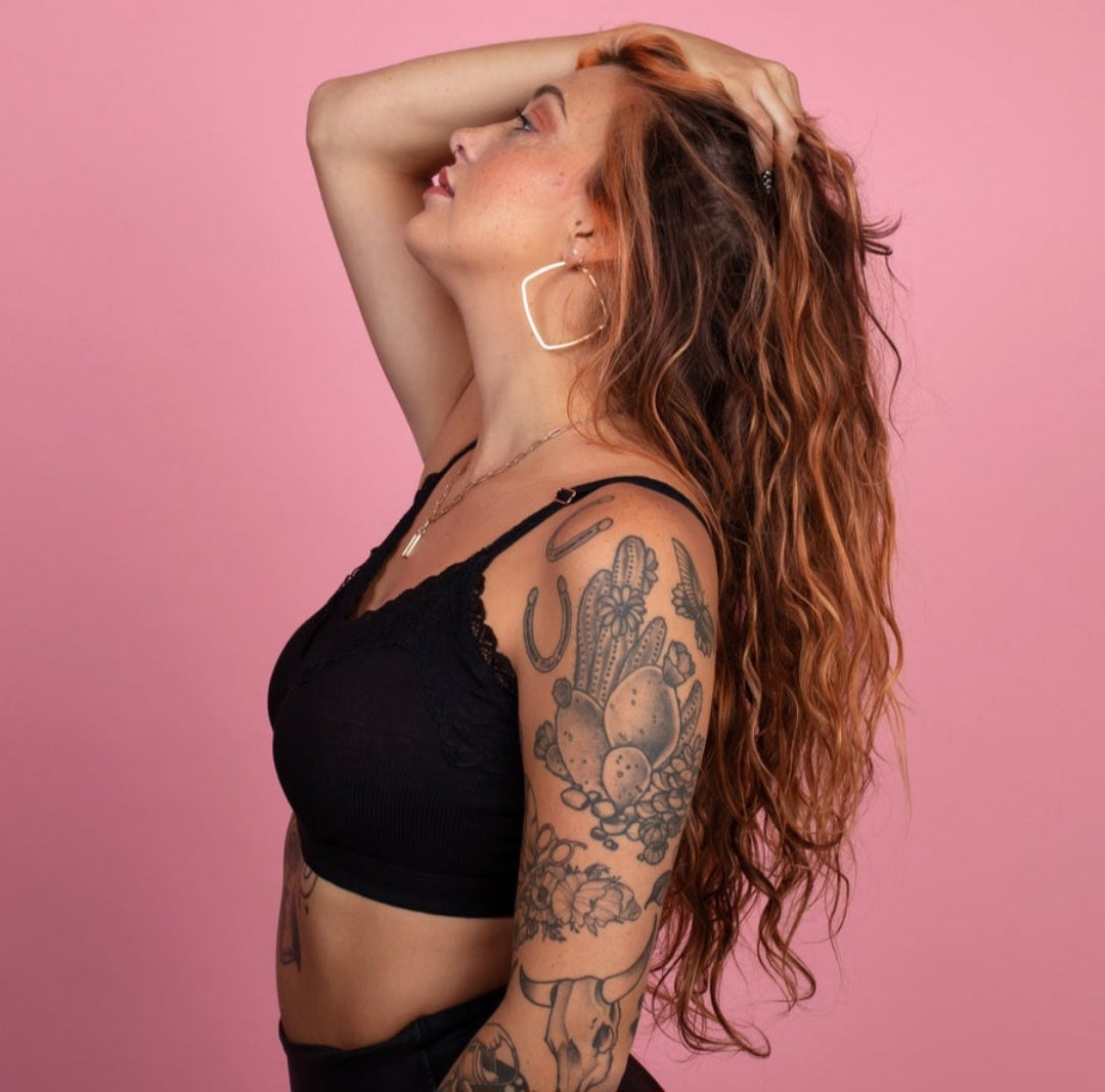 Arabian Nights Bralette - Black