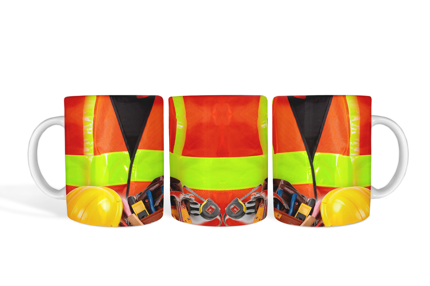 Construction worker mug