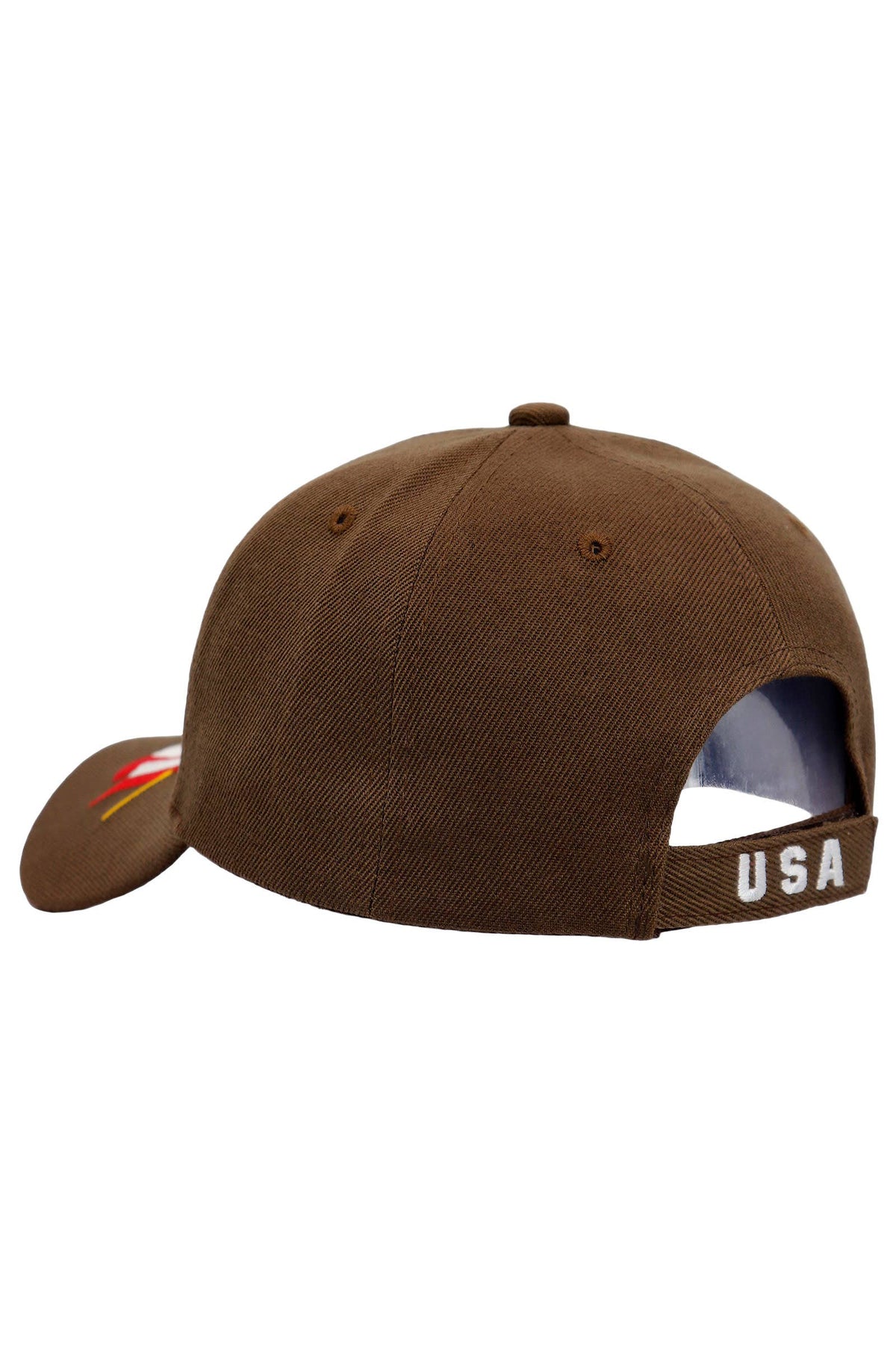 American Flag Bald Eagle Acrylic Baseball Cap