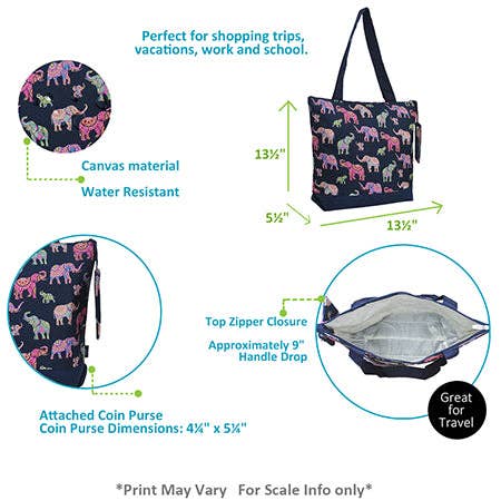 !HOT DEAL! DEAL! Bohemian Elephant NGIL Canvas Tote Bag
