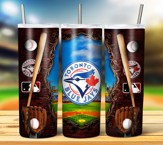 Blue Jays Baseball Tumbler