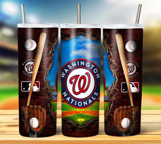 Washington Nationals Baseball Tumbler