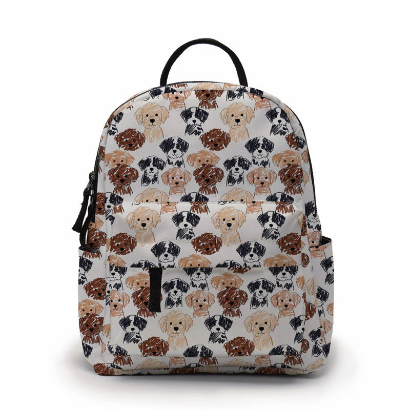 Mini Backpack - Dog Sketches -