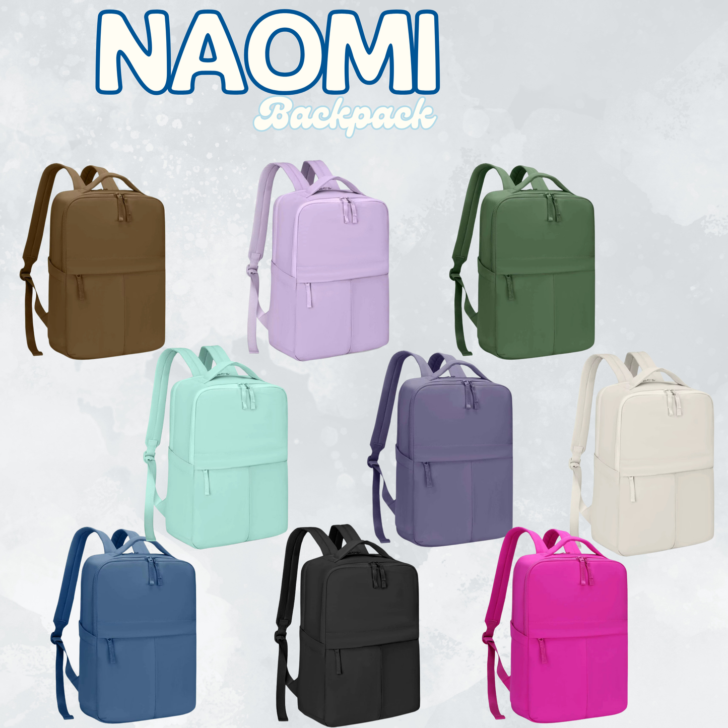 The Naomi Backpack - Solids -