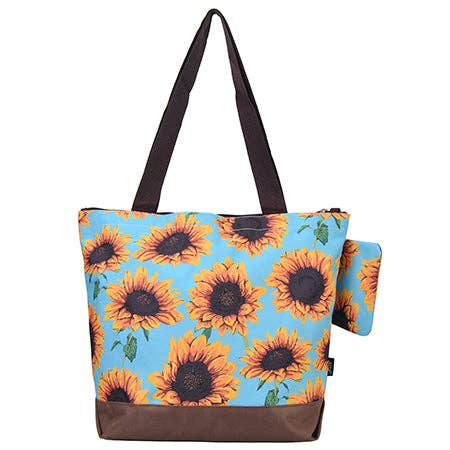 Sunflower Breeze NGIL Canvas Tote Bag