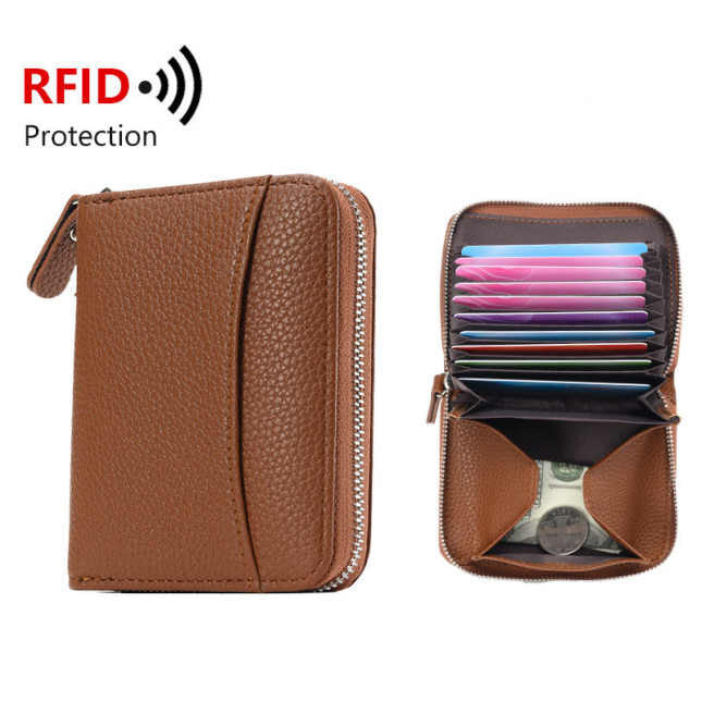 Wallet - Accordion Card - Solids RFID - PREORDER 11/17-11/20