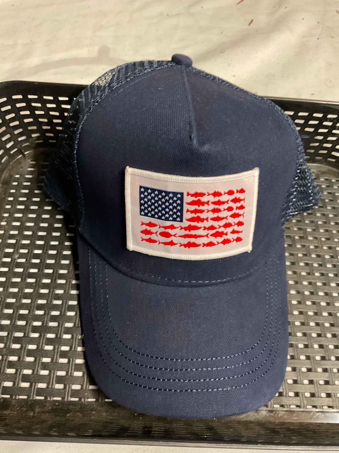 Fish flag hat