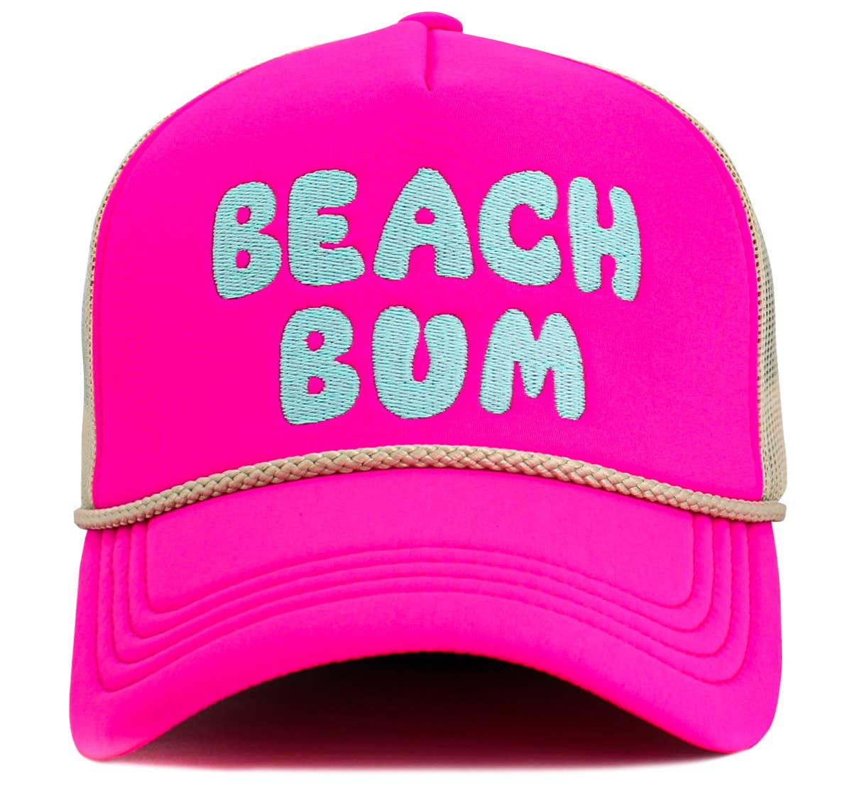 Beach Bum Foam Trucker Mesh Cap
