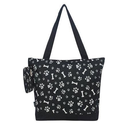 Round Of a Paws NGIL Canvas Tote Bag