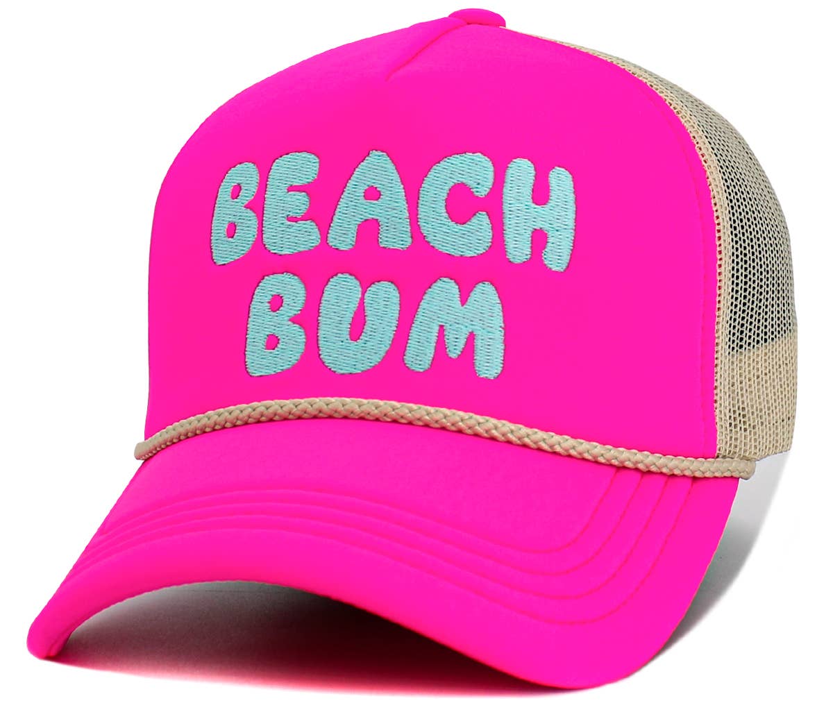 Beach Bum Foam Trucker Mesh Cap