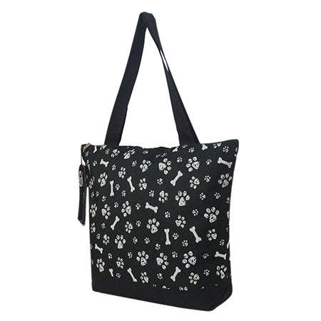 Round Of a Paws NGIL Canvas Tote Bag