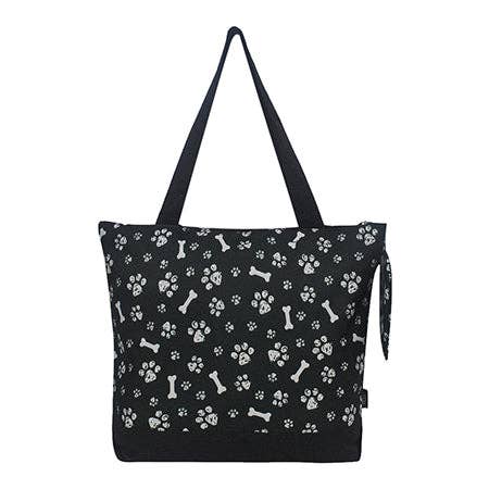 Round Of a Paws NGIL Canvas Tote Bag