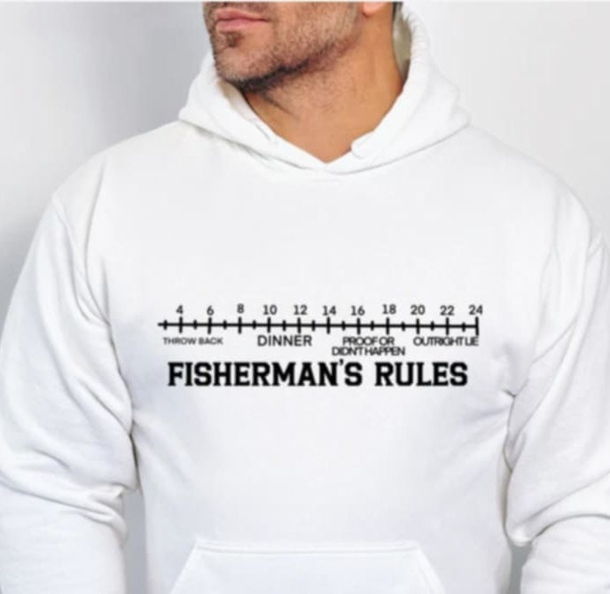 Fisherman’s rules T-shirt