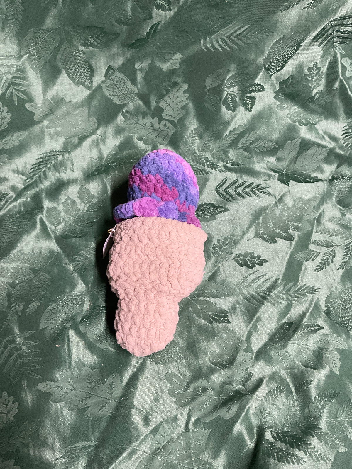 Crochet ice cream doll