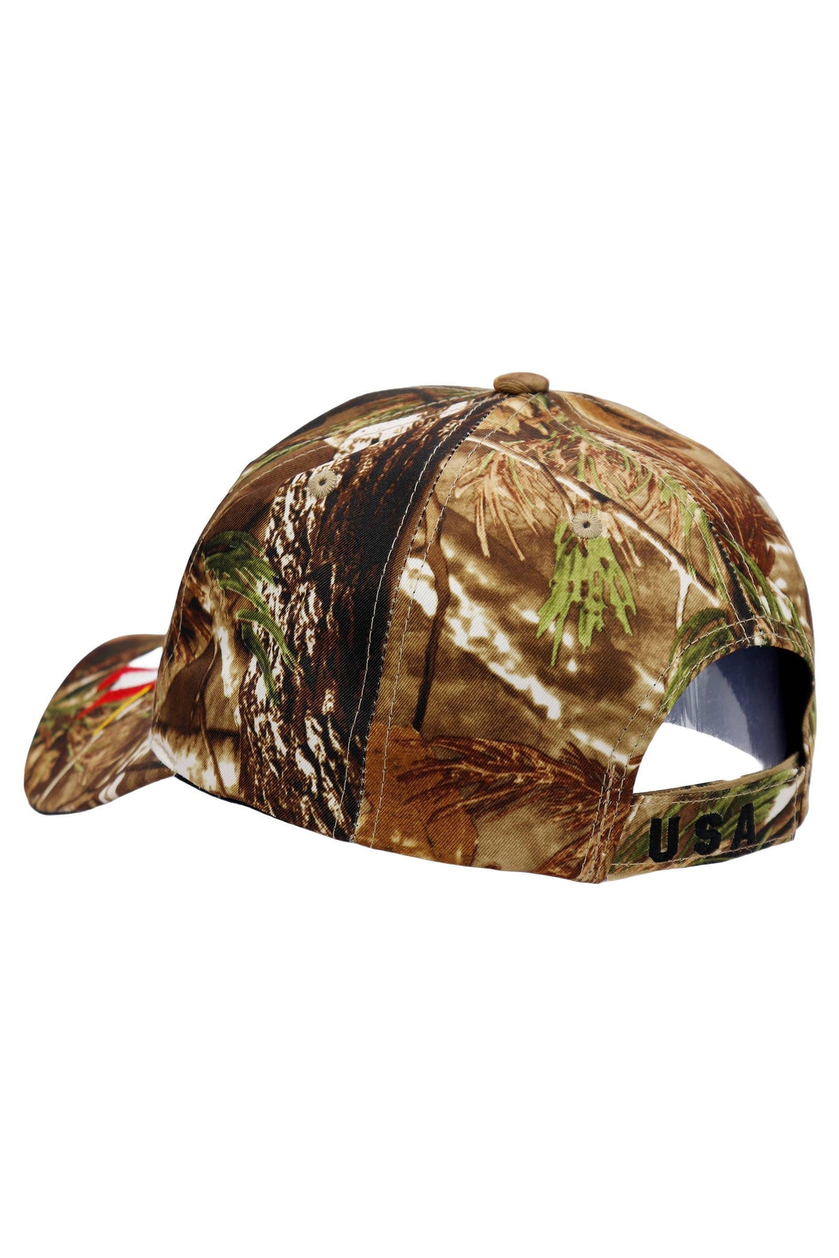 American Flag Bald Eagle Acrylic Baseball Cap