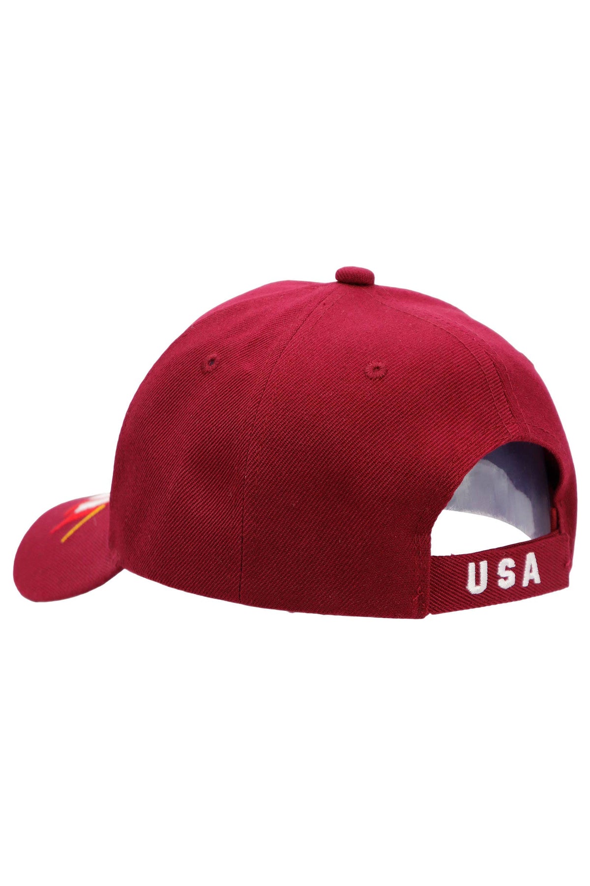 American Flag Bald Eagle Acrylic Baseball Cap