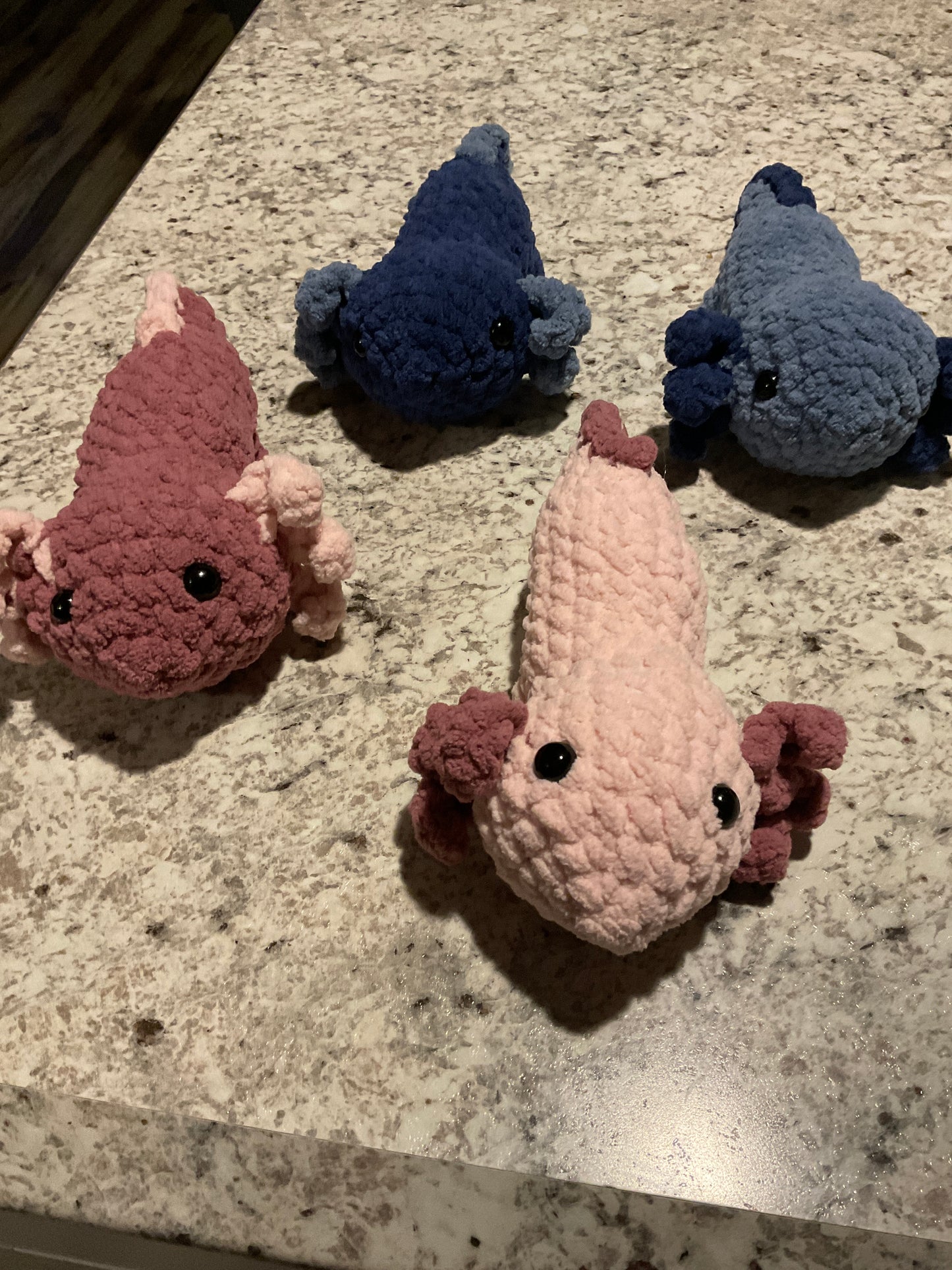 Crochet Axolotl