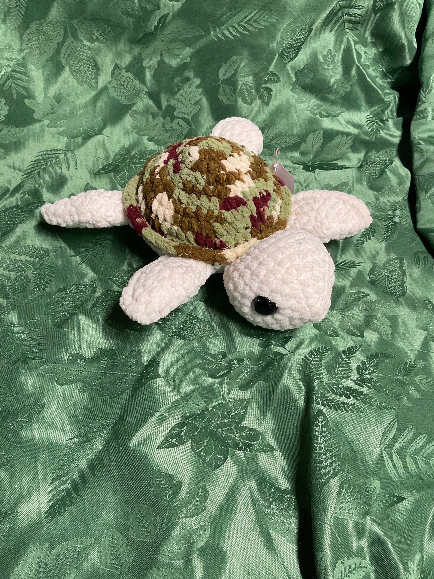 Crochet sea turtle