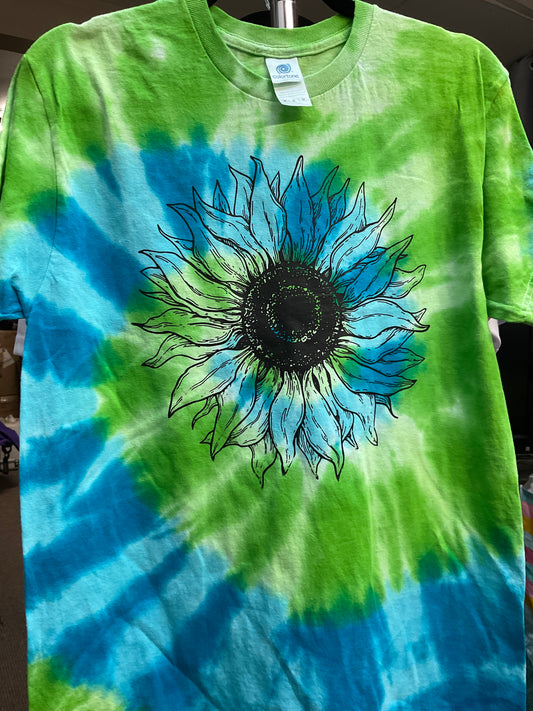 Sunflower tye dye T-shirt