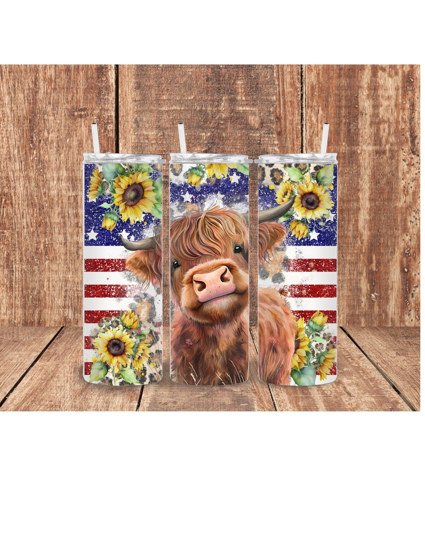 Highland Cow Tumbler