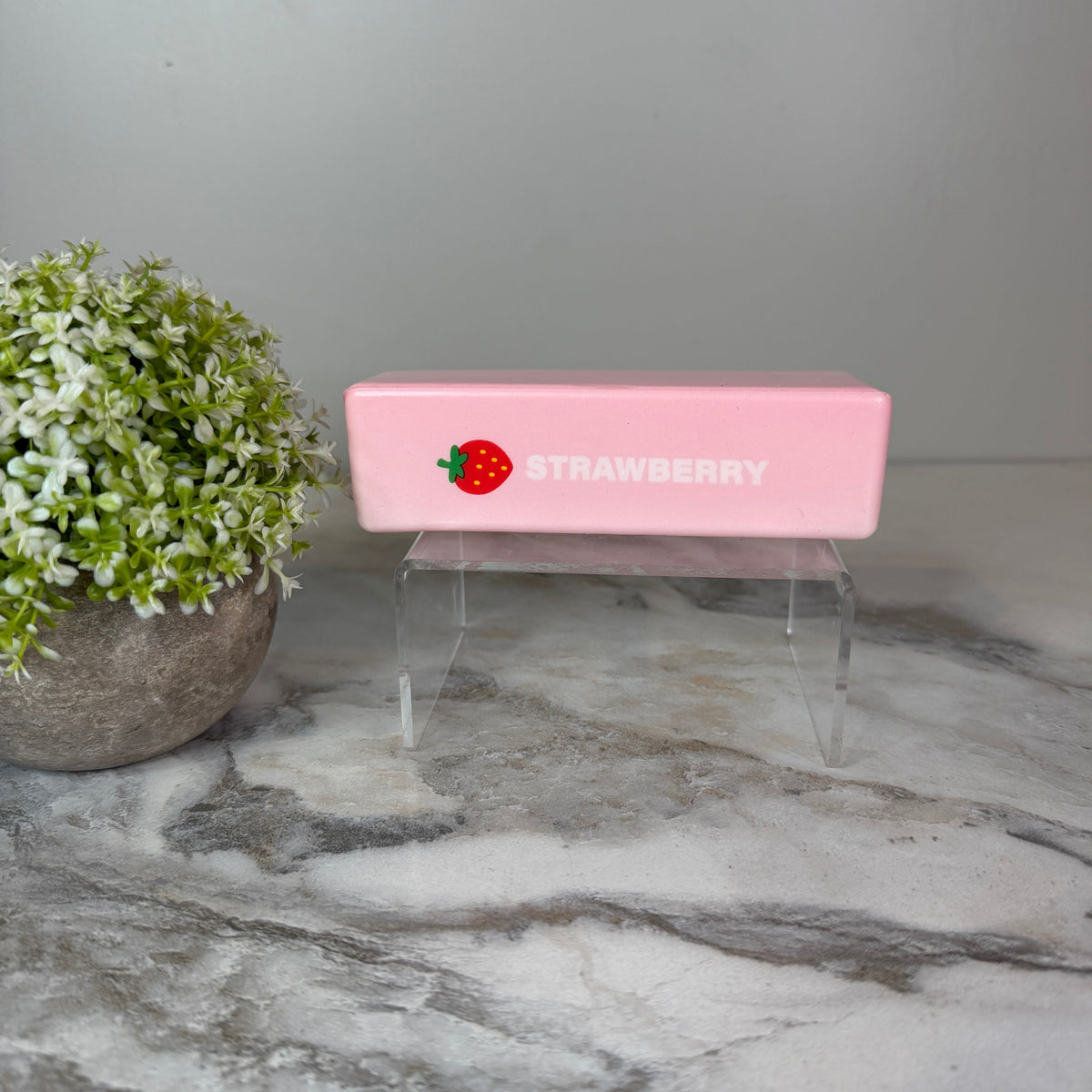 Squishy Toy - Strawberry Rectangle Butter