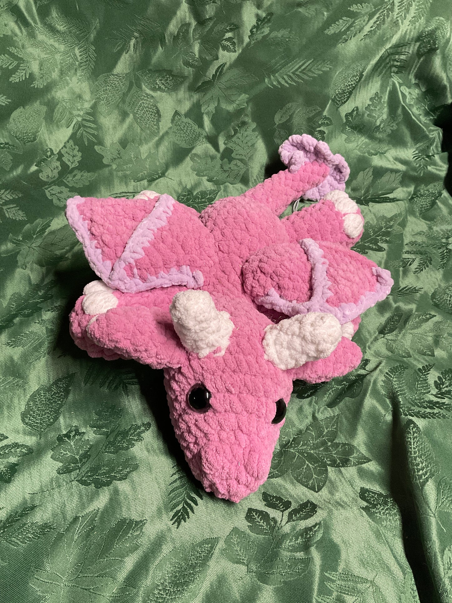Crochet dragon