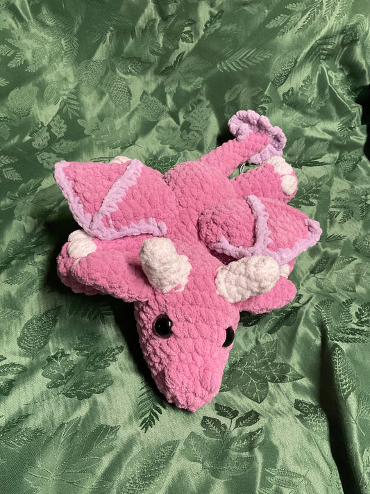 Crochet dragon