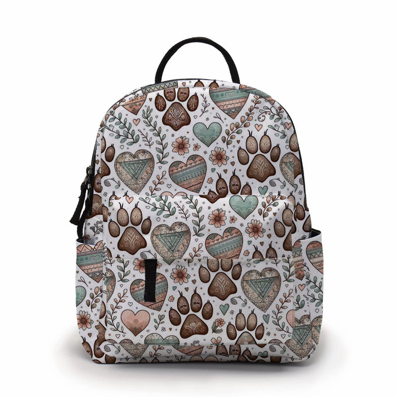 Mini Backpack - Aztec Paw -