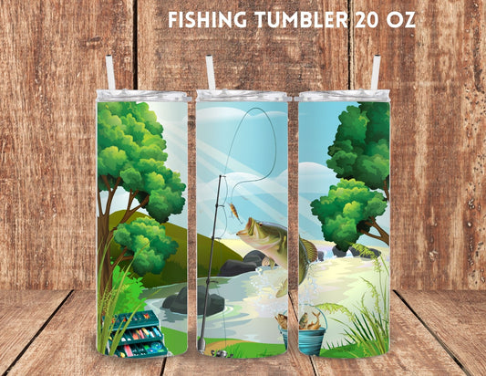 Fishing tumbler