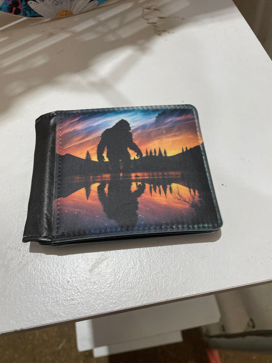 Bigfoot colorful wallet