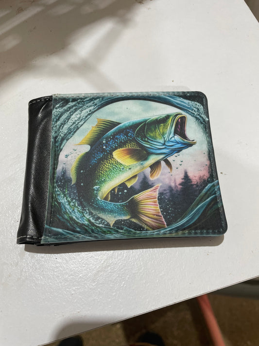 Bass Fish Wallet