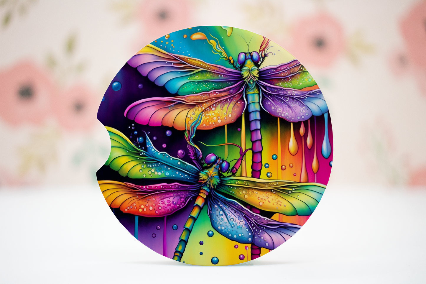 Dragonfly 465 car coasters