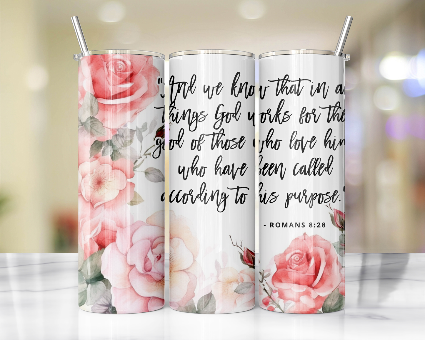 Religious tumblers #1 to #10