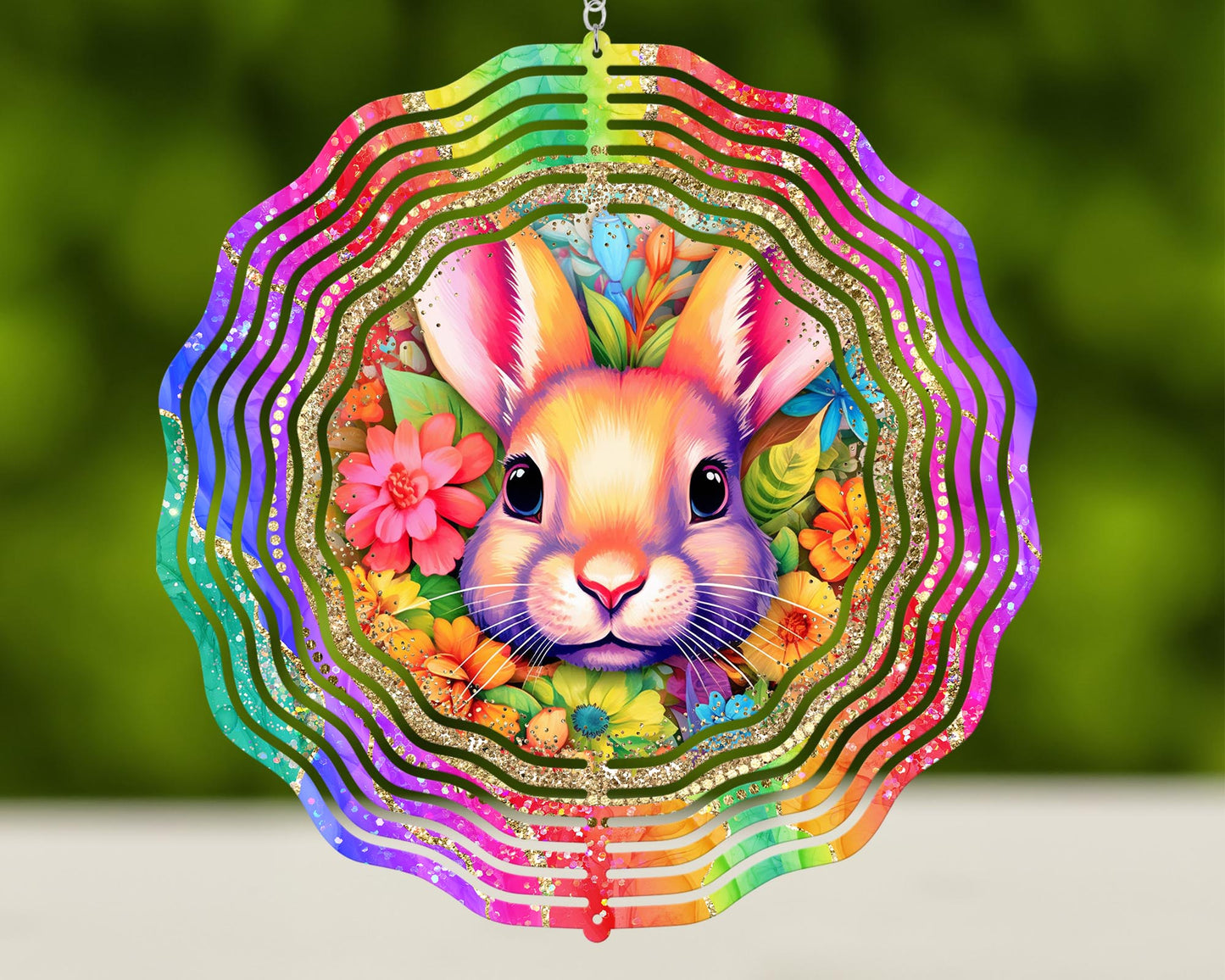 Rabbit windspinner