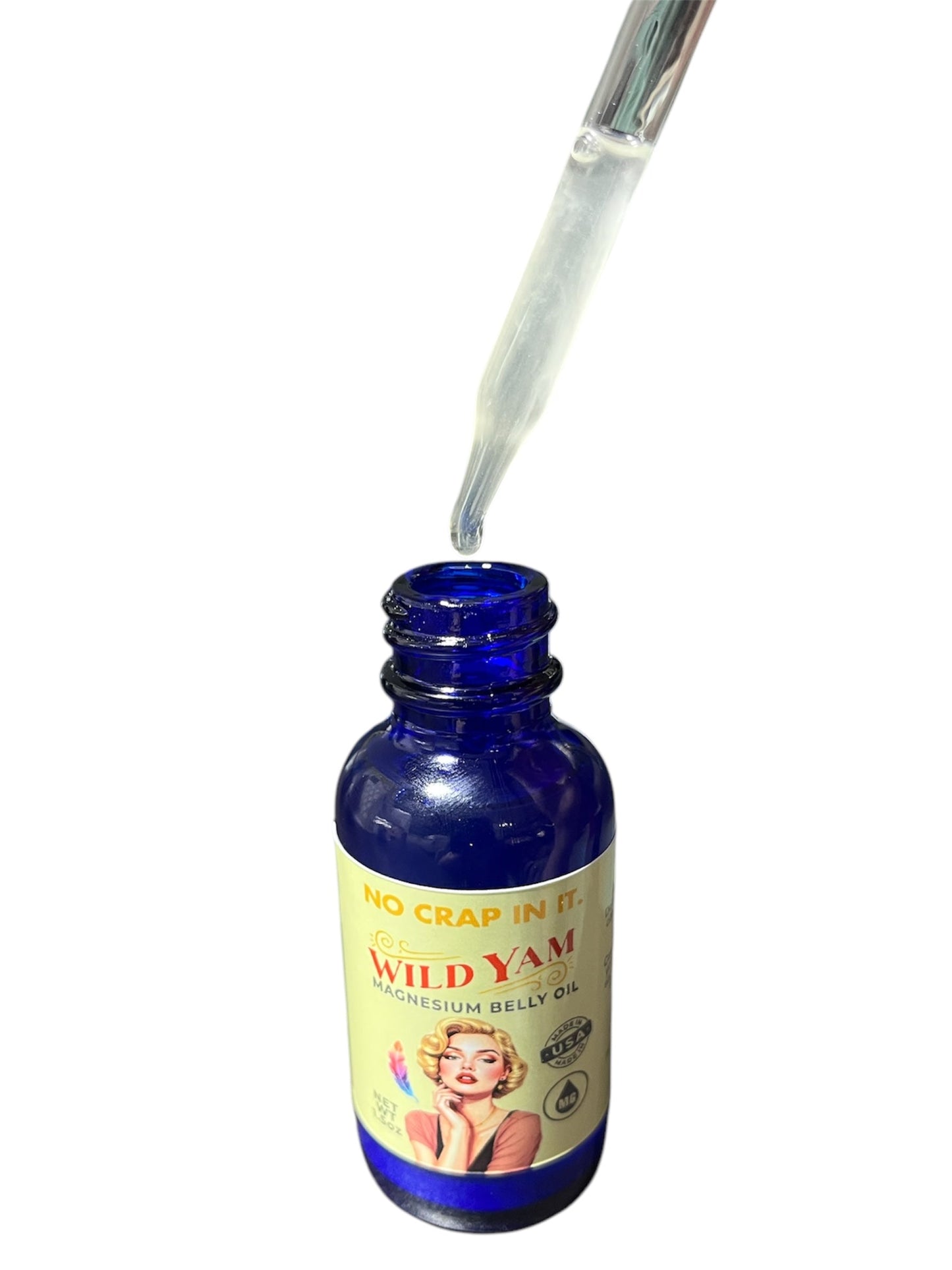 Wild Yam Belly Oil - Hormone Balancing and Magnesium in One!