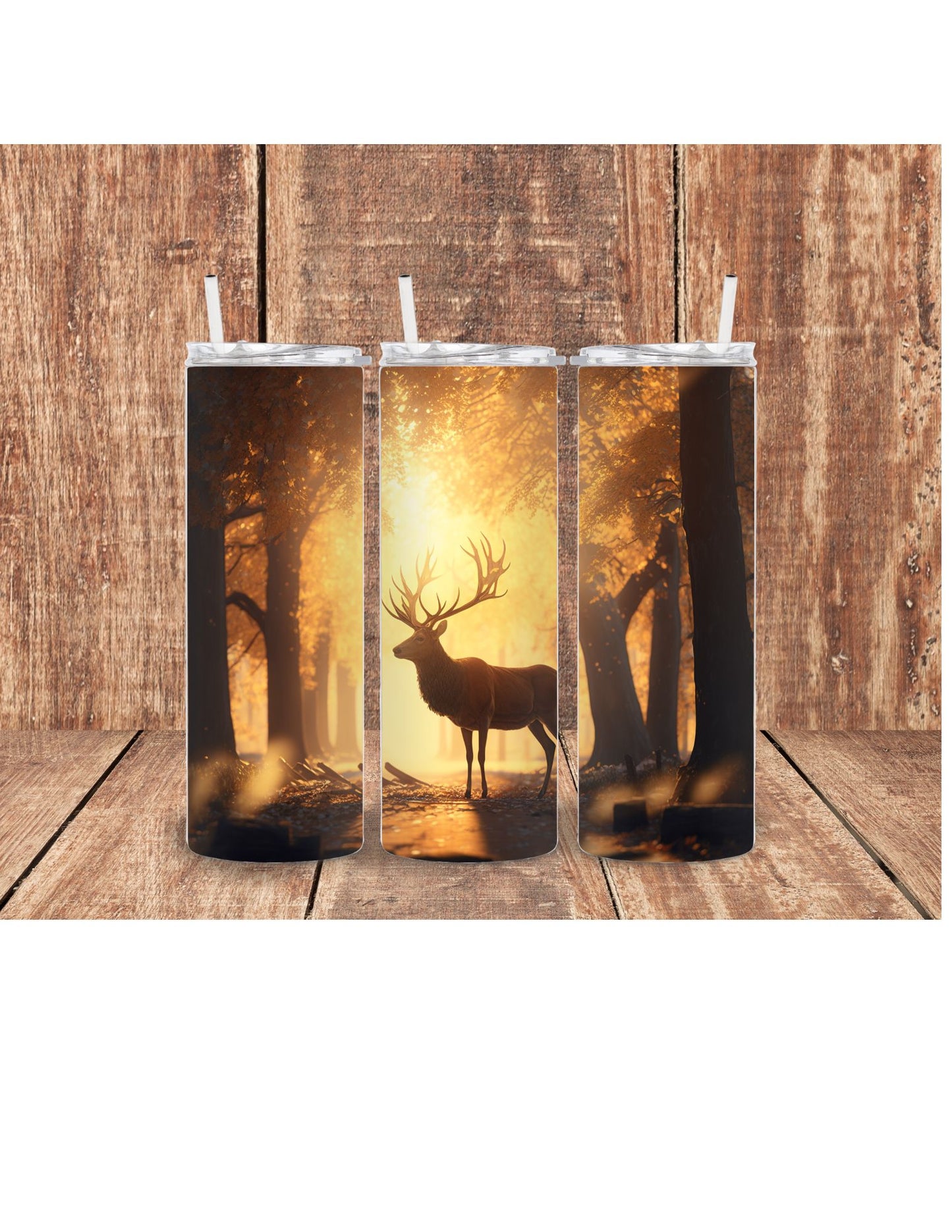 Deer in sunlight tumbler