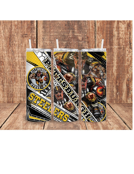 Steelers Football Tumbler