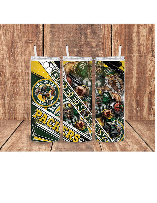 Green Bay Packers Football Tumbler