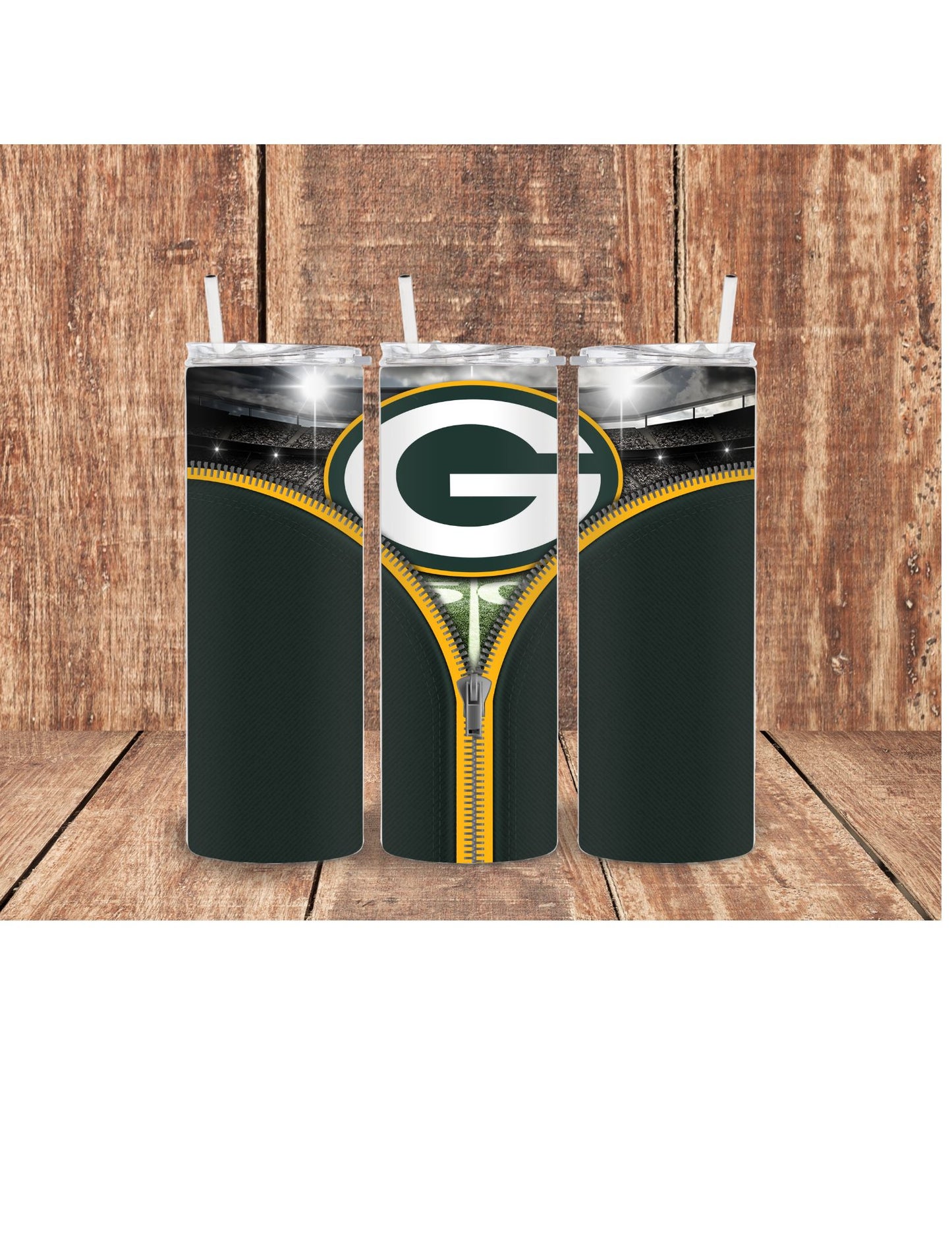 Green Bay Packers Football Tumbler